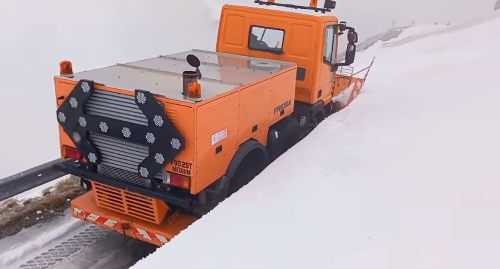 Transalpina - deszăpezire