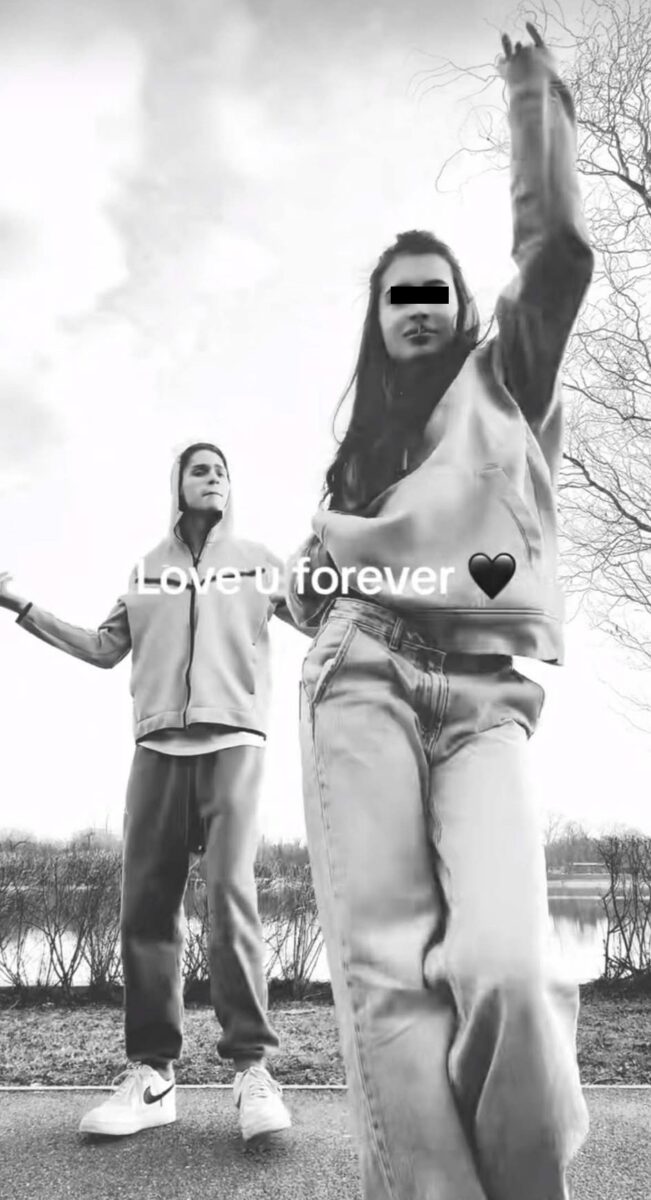 Fosta iubită a lui Vlad Pascu. Sursa foto: TikTok.