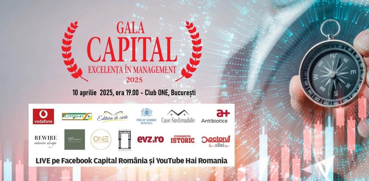 Managerii de succes ai României, premiați la Gala Capital „Excelența în Management” 2025