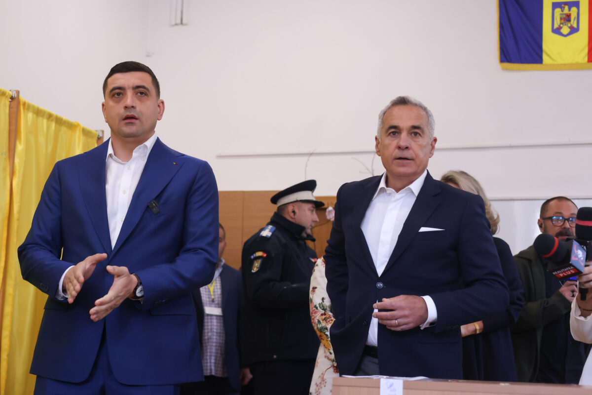 George Simion, la urne cu Georgescu: Am votat pentru toate umilințele făcute poporului român