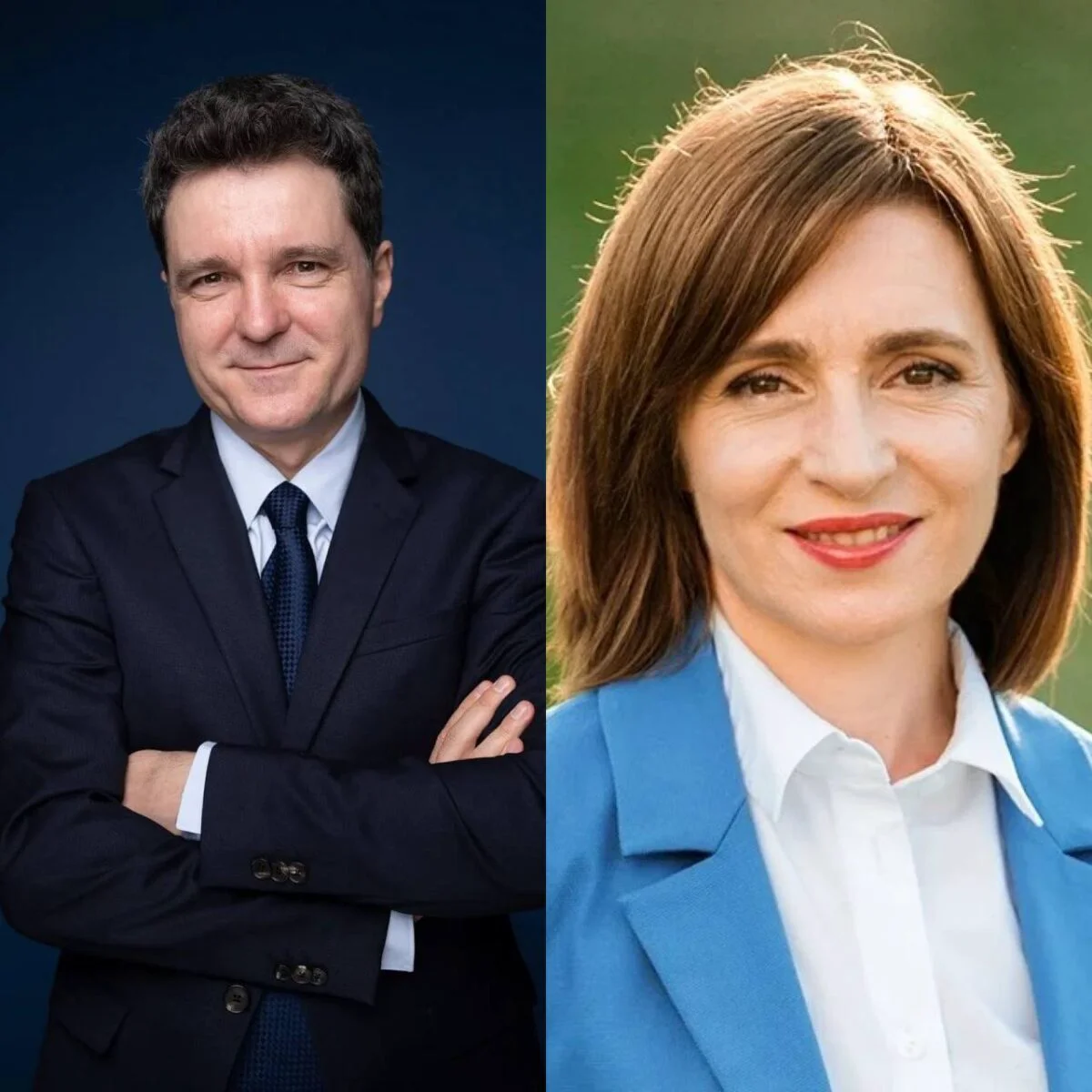 Maia Sandu a avut o discuție telefonică cu președintele României, Nicușor Dan