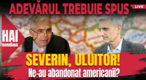 Severin, uluitor! Hai live cu Turcescu la 12:00
