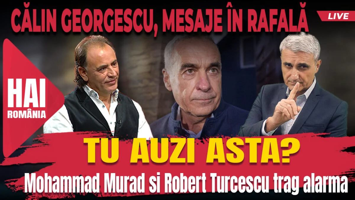 Tu auzi asta? Hai live cu Turcescu, la 12:00