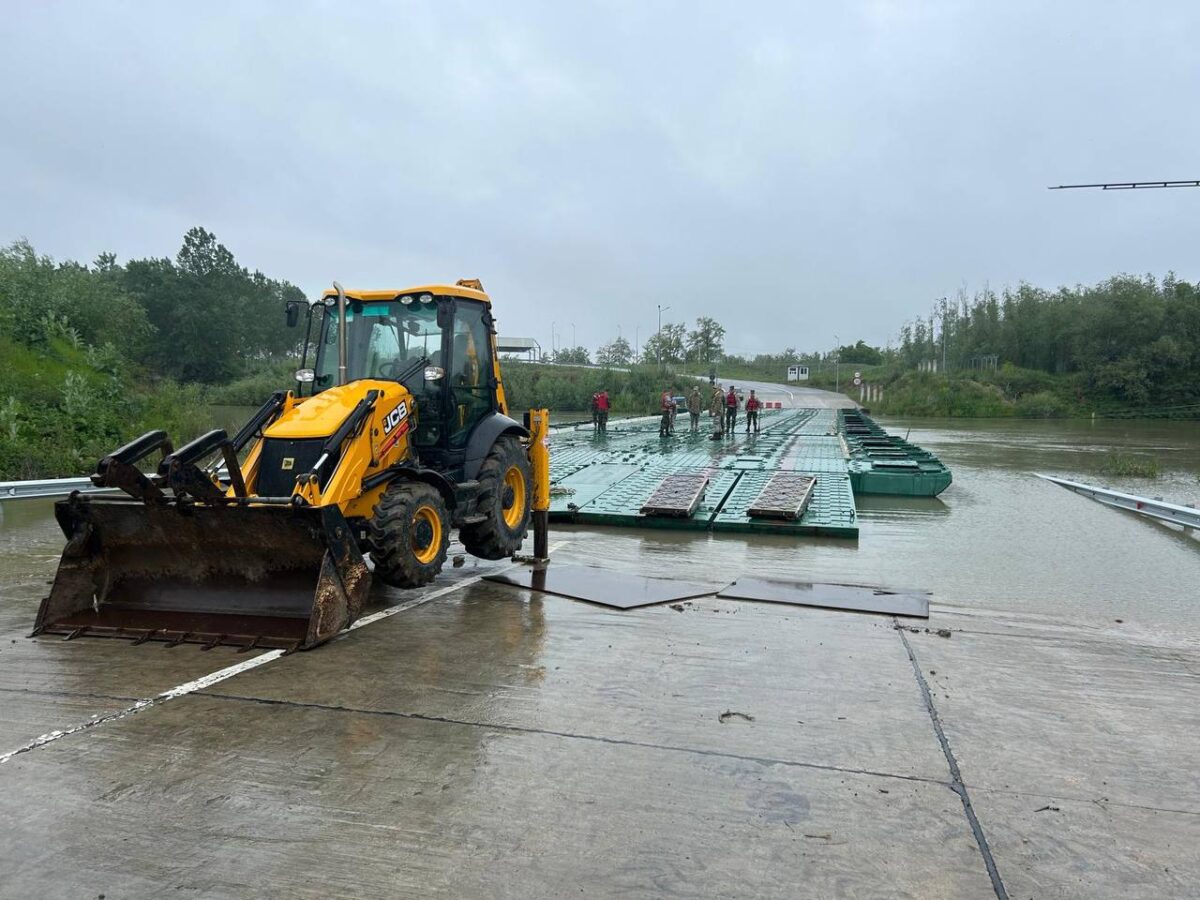 Ploile puternice afectează traficul la graniță. Intervenții de urgență la podul Leova–Bumbăta