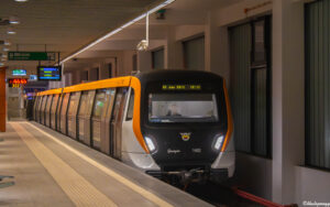 Cum arată noul metrou Metropolis Ilfov. A intrat în probe pe Magistrala 5. Foto