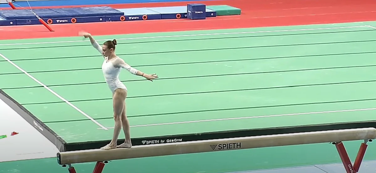 Gimnastica românească își revine. Ana Bărbosu, pe podium