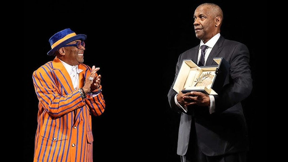 Denzel Washington a primit Palme d'Or onorific la Cannes