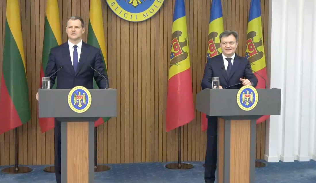 Lituania își reafirmă sprijinul pentru reformele și integrarea europeană a Republicii Moldova