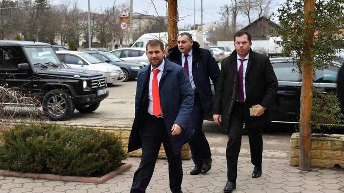 Ilan Şor şi bodyguarzii săi