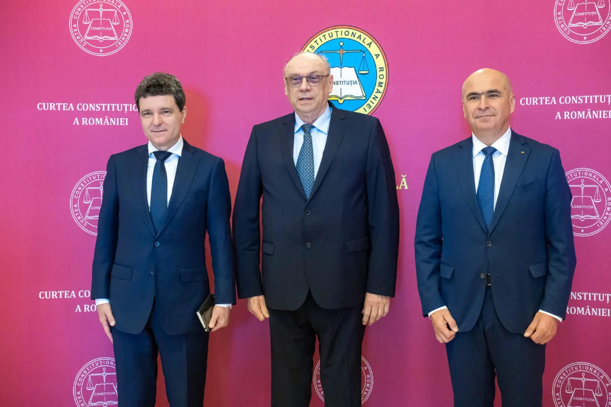 Ilie Bolojan, la ședința solemnă a CCR: Îi urez mult succes domnului preşedinte Nicuşor Dan