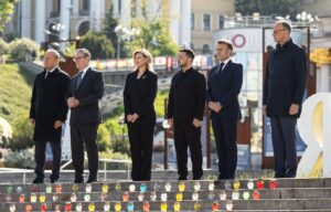 Patru lideri europeni s-au întâlnit la Kiev. Mesajul care îl înfurie pe Putin