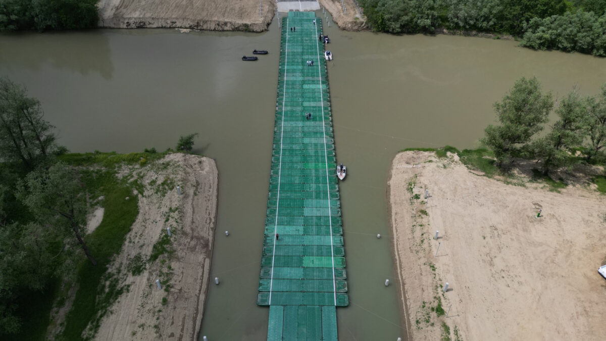 Intervenții de urgență la graniță din cauza precipitațiilor. Podul Leova–Bumbăta a fost extins