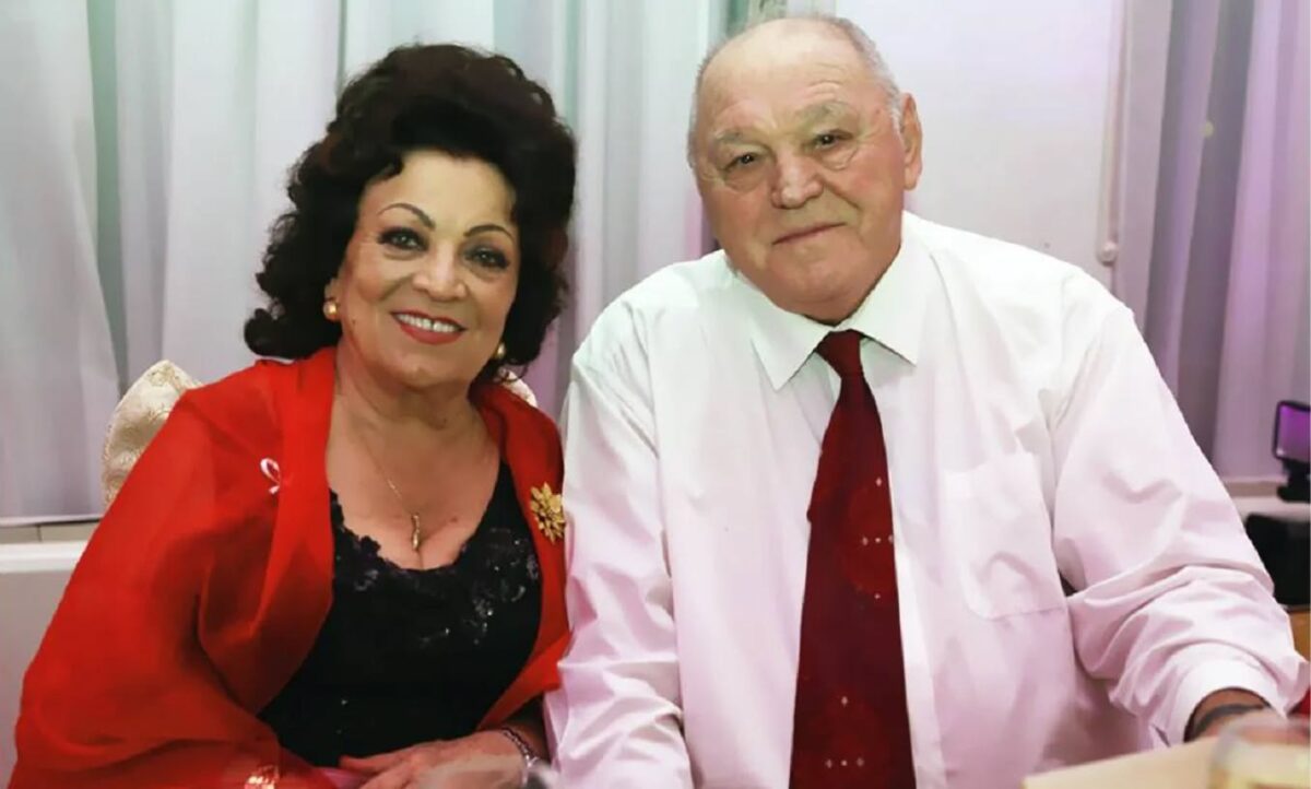 Maria Ciobanu și soțul ei