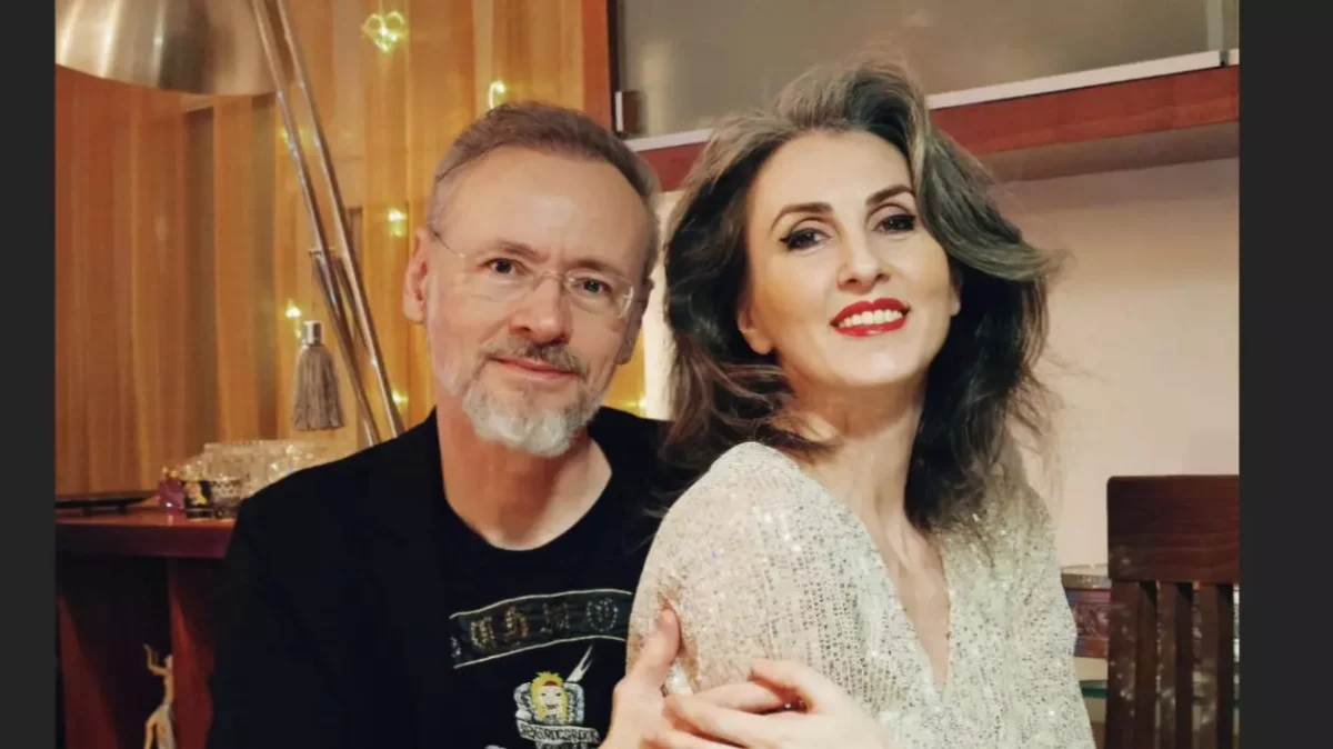 Mihai Albu și viitoarea soție