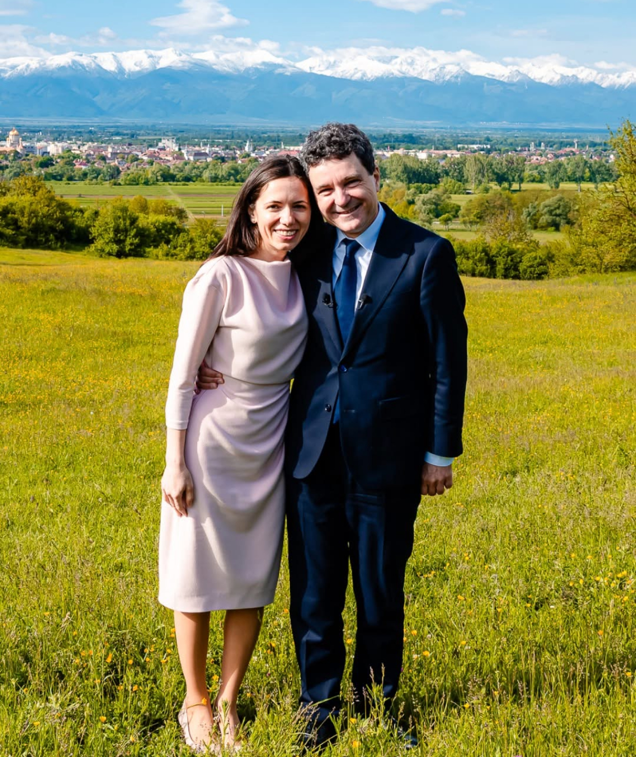 Mirabela Grădinaru și Nicușor Dan