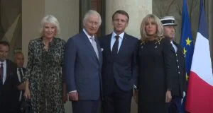 Emmanuel Macron, invitat de Regele Charles la Palatul Windsdor