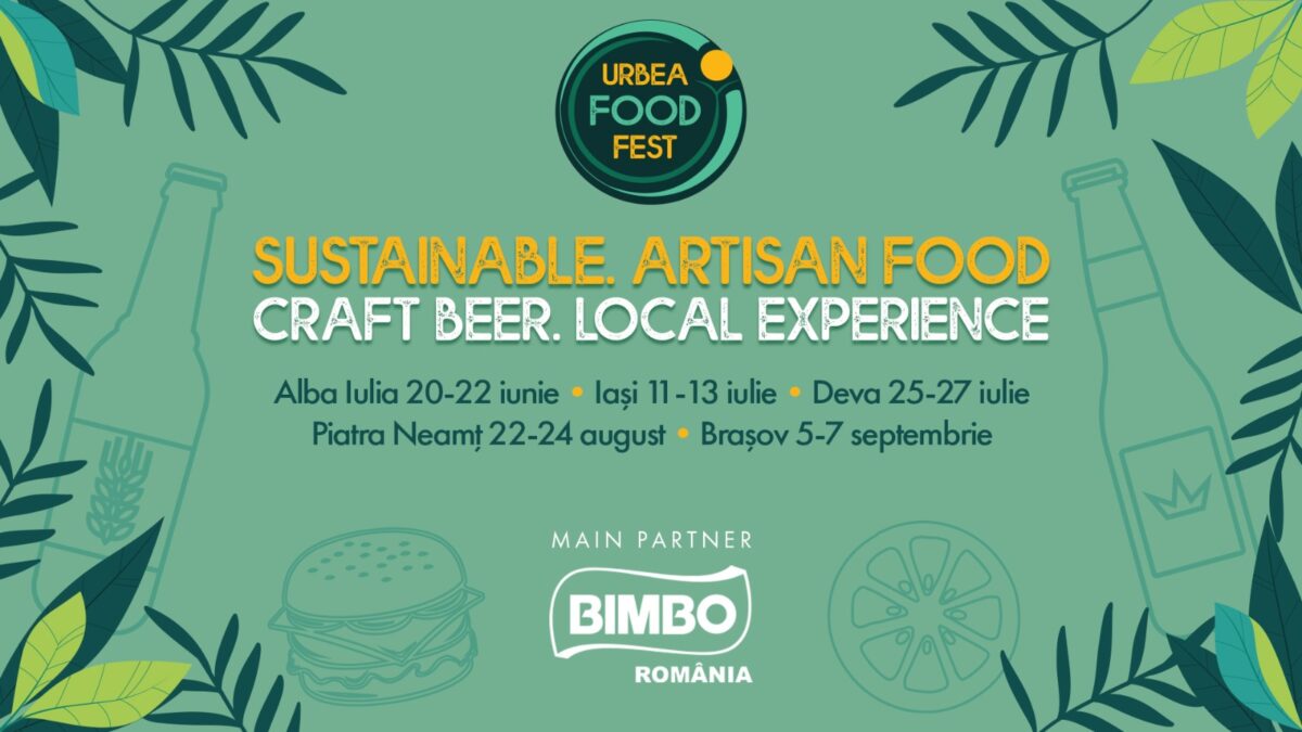 Cinci orașe, cinci povești culinare – Urbea Food Fest aduce savoarea mai aproape
