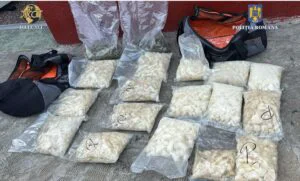 Droguri de mare risc, confiscate. Captură impresionantă de 1,8 milioane euro