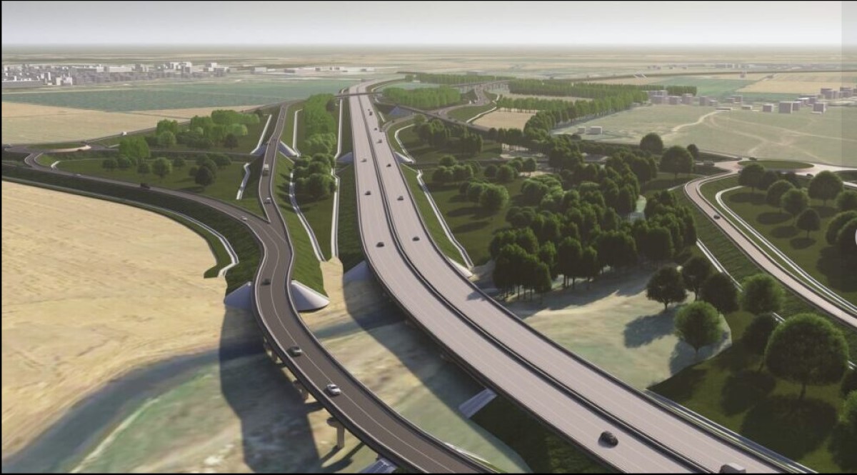 Primul lot din dumul Oradea-Arad, construit de milionarul Beniamin Rus cu un partener din Ucraina