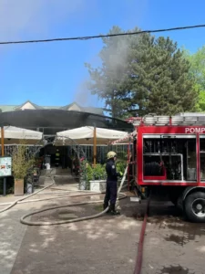 Grătarul încins, posibilă cauză a incendiului de la restaurantul de fițe din Chișinău