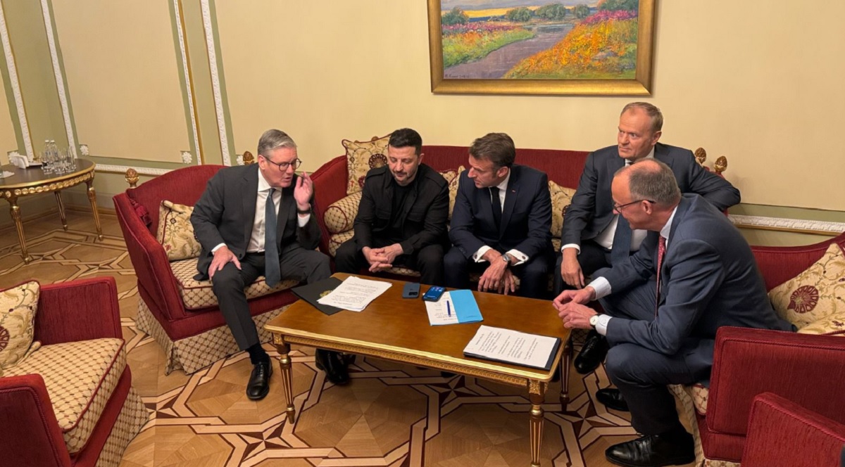 liderii europeni la Kiev