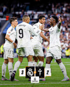 Real Madrid - Celta Vigo, 3-2. Grupare de pe Bernabeu a tremurat serios în final