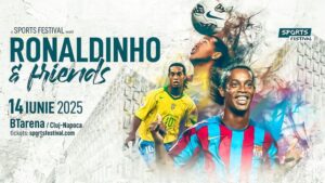 Ronaldinho vine la Cluj, pe 14 iunie, la Sports Festival