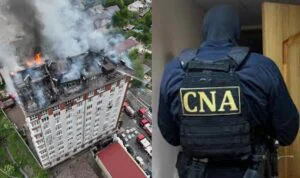 Blocul afectat de incendiu din Durlești: 13 percheziții într-un dosar de corupție și acte falsificate