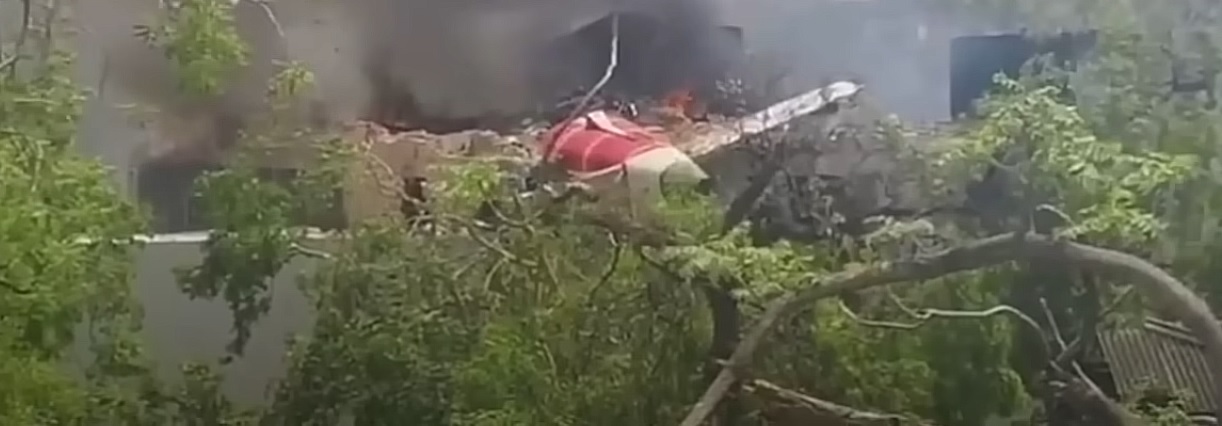 Accident aviatic India