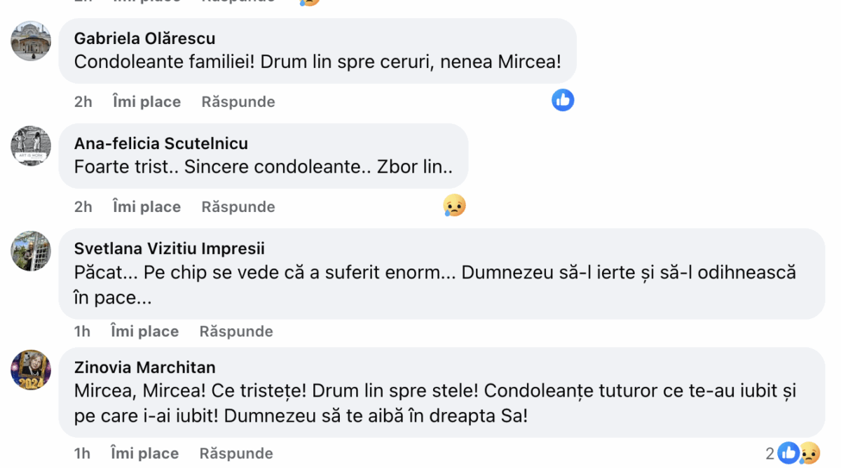 Captură foto: Facebook