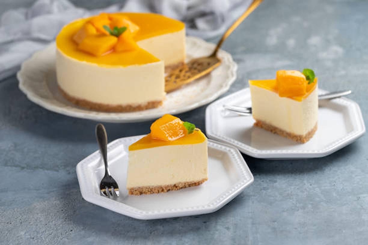 Cheesecake cu mango