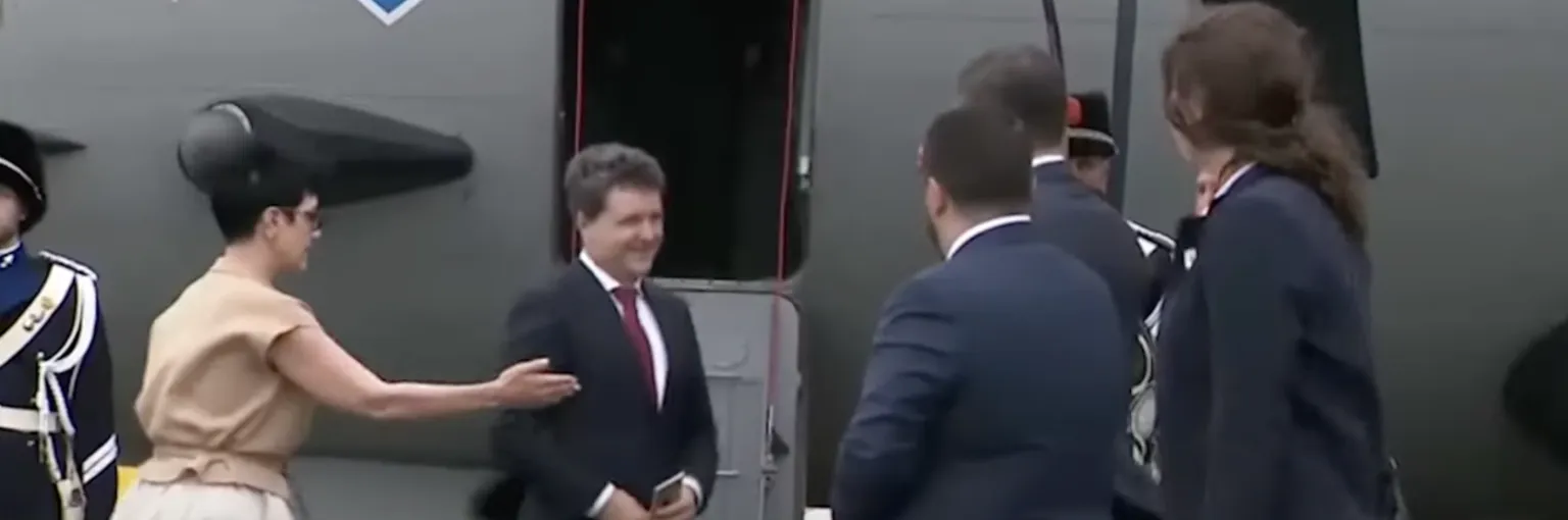 Delia Dinu alături de președintele Nicușor Dan