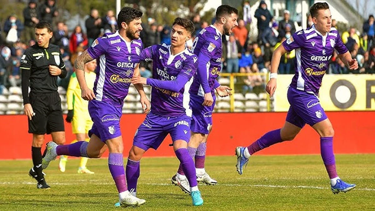 Victorie importantă pentru FC Argeș în meciul cu Oțelul