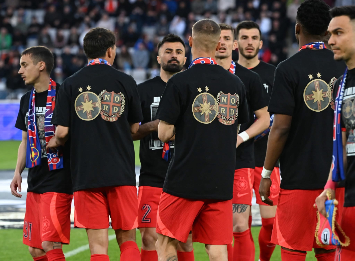 FCSB, învinsă de CFR Cluj cu 4-1, pe Arena Națională