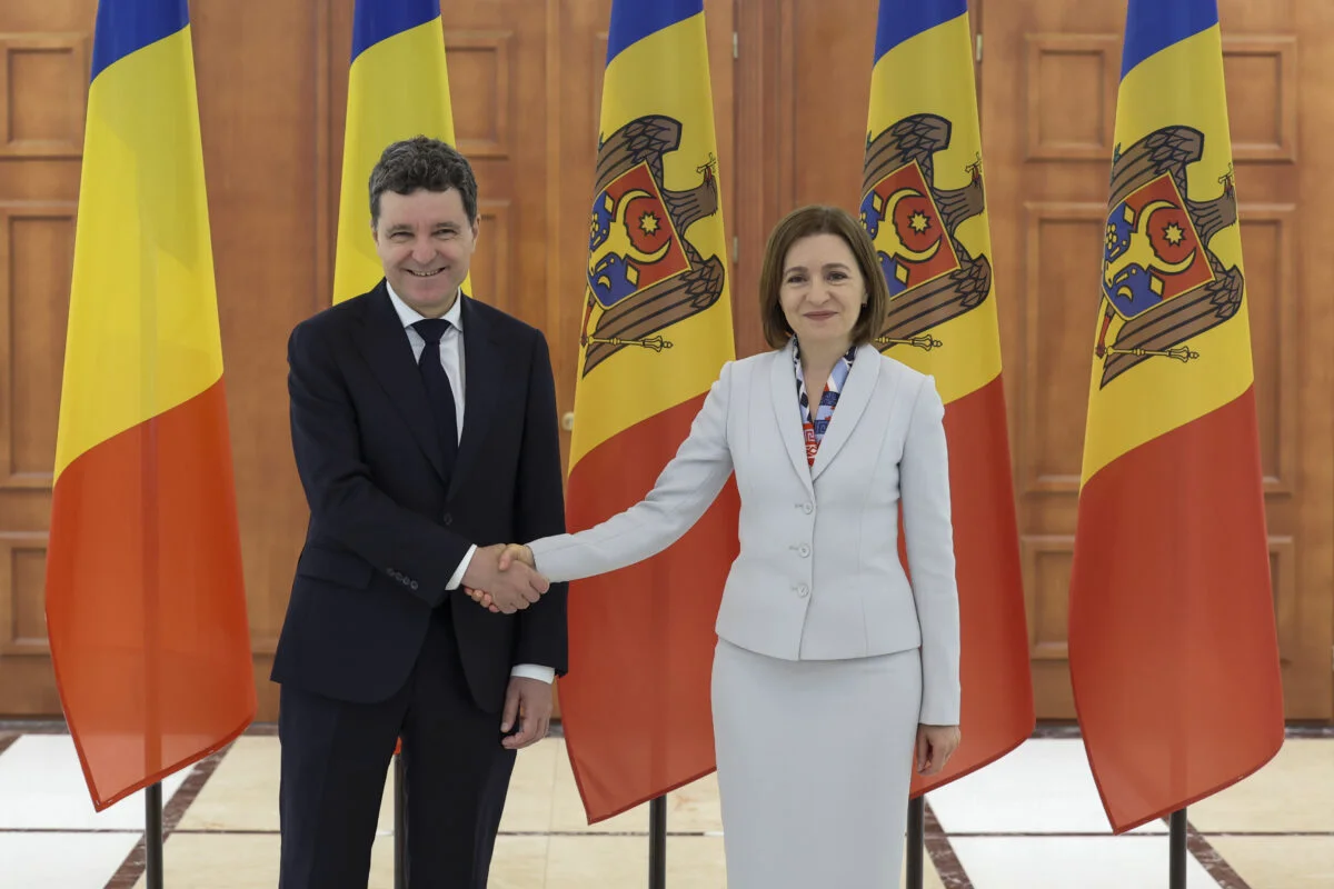 Nicușor Dan, prima vizită oficială la Chișinău. Urmează summitul de la Odesa