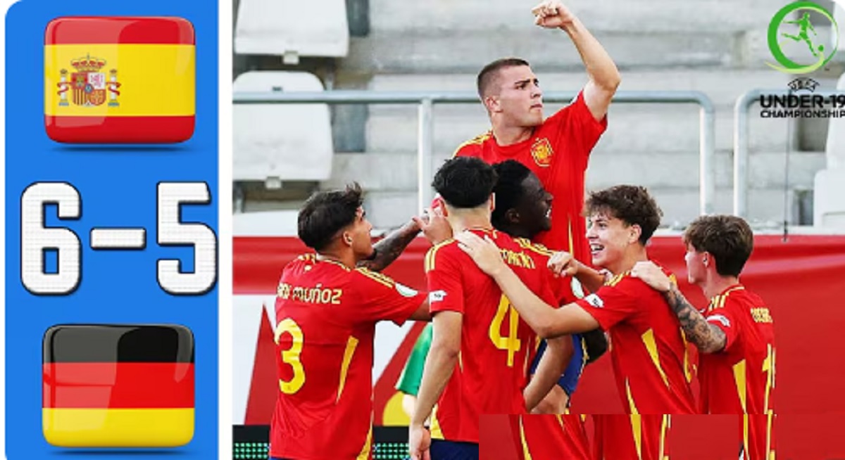 U19 a Spaniei, victorie dramatică cu Germania și calificare spectaculoasă în finala Euro 2024