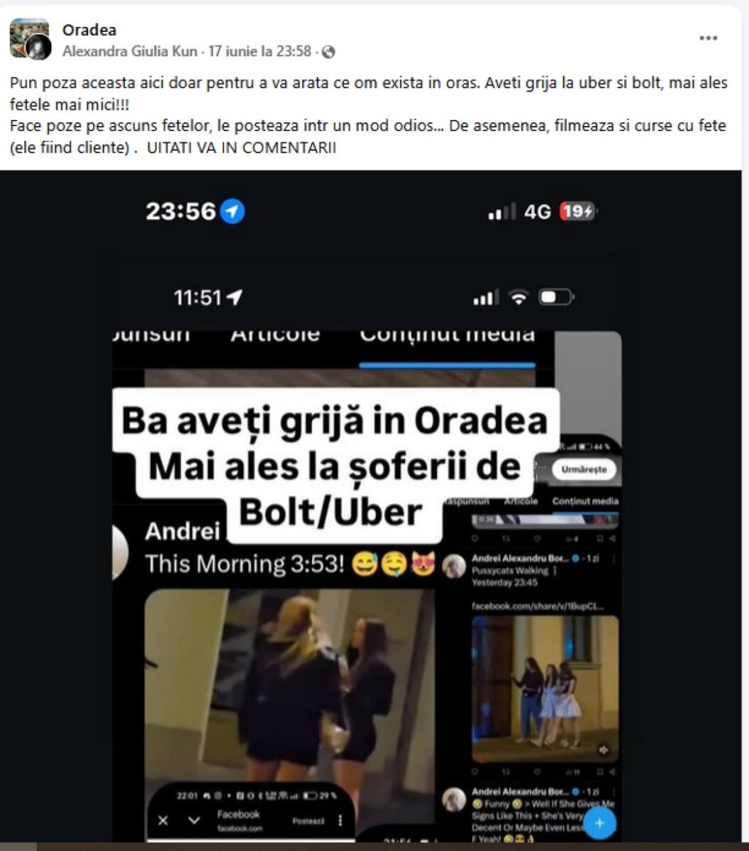 Orădencele, hărțuite online de un individ care le pozează fără știrea lor și le postează  alături de comentarii deocheate