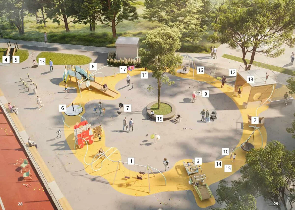 Primul loc de joacă incluziv, construit la Cluj-Napoca