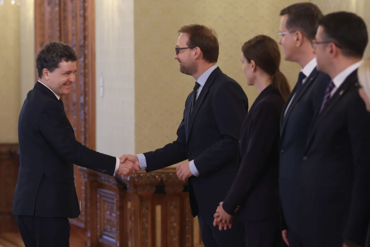 Nicușor Dan și Dominic Fritz