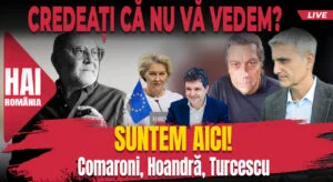 Suntem aici! Hai live cu Turcescu la 12:00