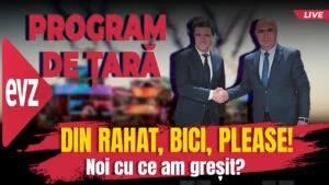Din rahat, bici, please!