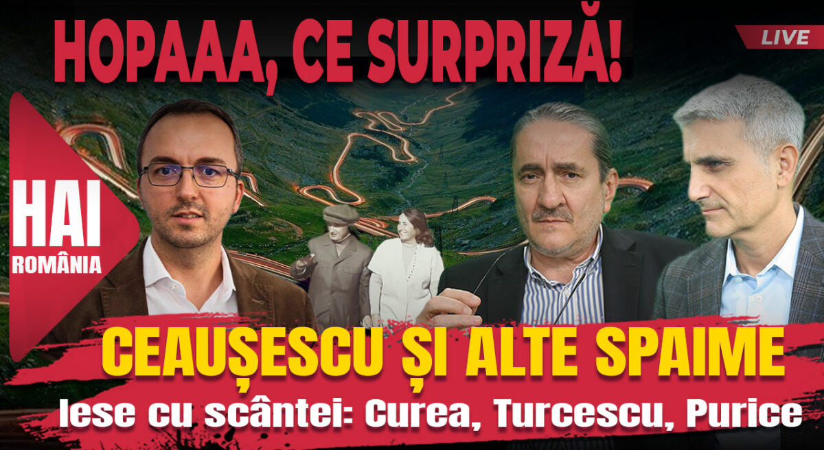 Ceaușescu și alte spaime. Hai live cu Turcescu la 12