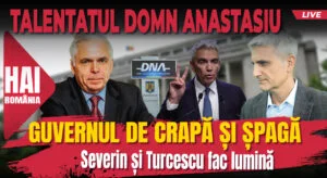 Guvernul de crapă și șpagă. Hai live cu Turcescu la 12:00
