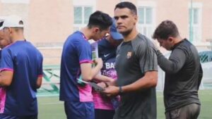 Toncheff, noul director tehnic al echipei Chindia. Argentinianul susține că a lucrat cu FC Barcelona