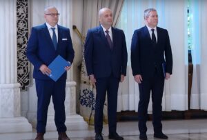 Cei trei noi judecători ai CCR au depus jurământul în fața președintelui Nicușor Dan