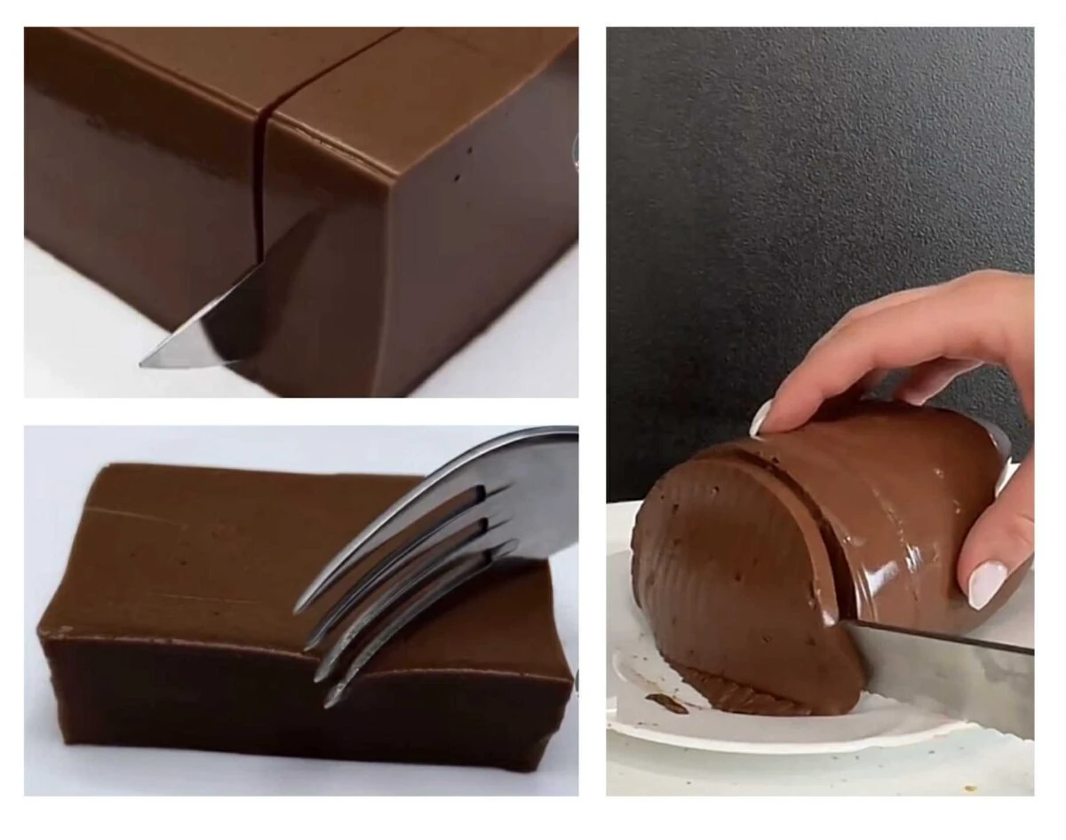 Jeleu de ciocolată cu lapte. Desertul care face furori pe internet. Rețeta pas cu pas