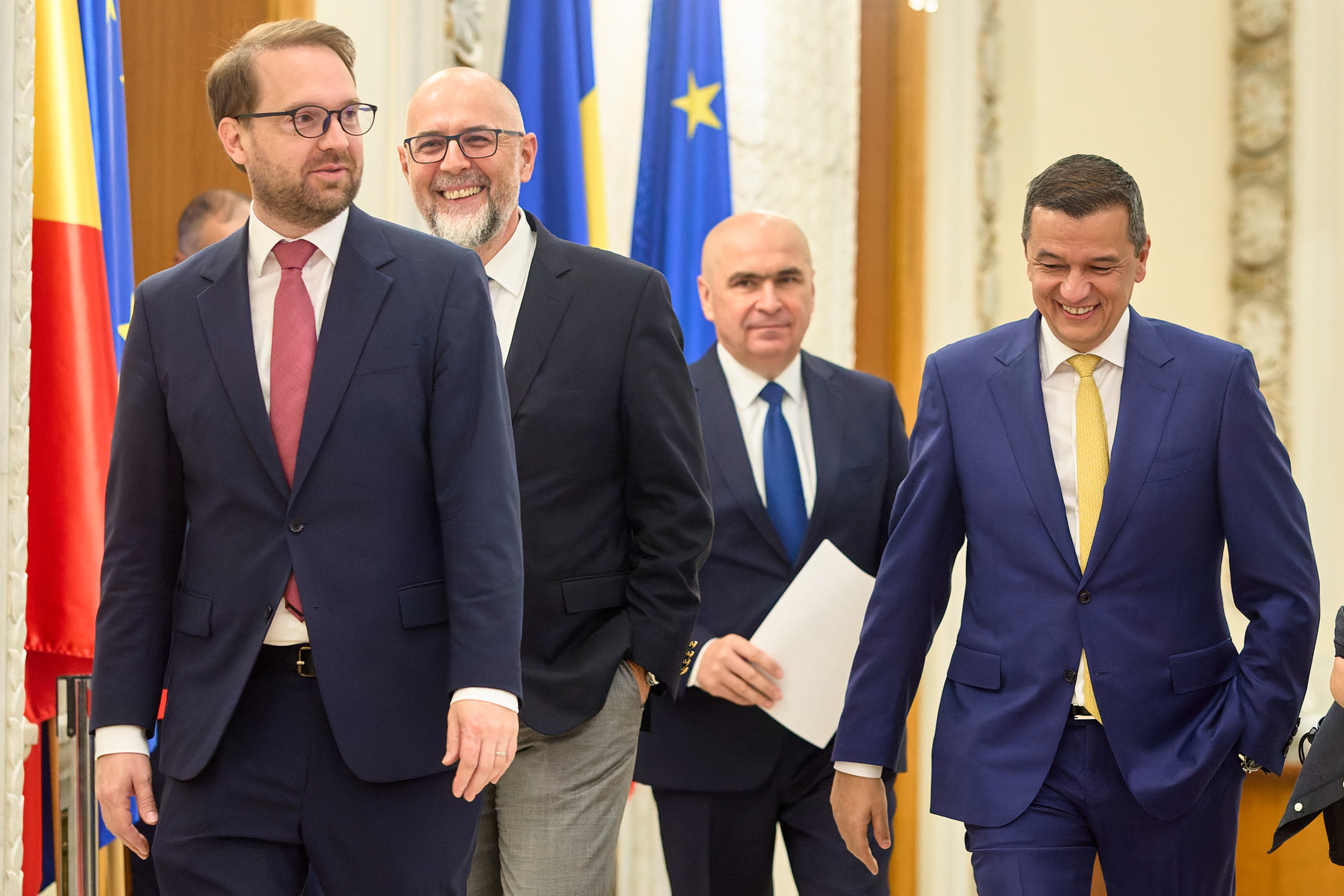 Dominic Fritz, Hunor Kelemen, Ilie Bolojan, Sorin Grindeanu