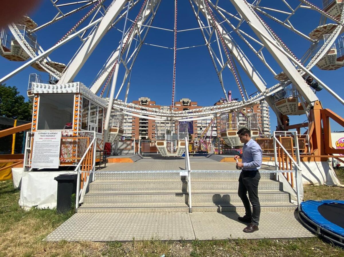 Parcul de distracții din Bacău, închis de ANPC, după incidentul din weekend