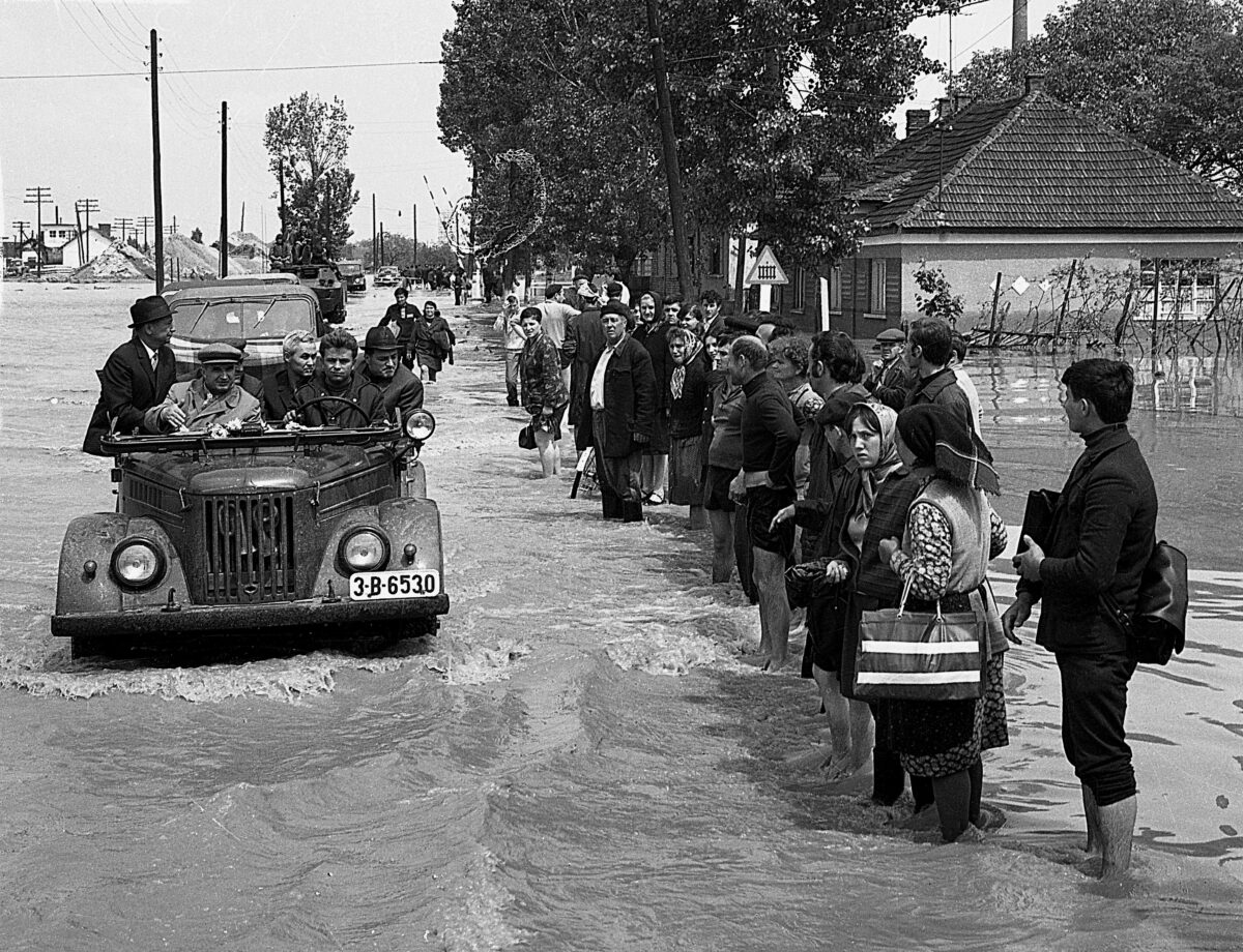 Ceaușescu și inundațiile din mai 1970