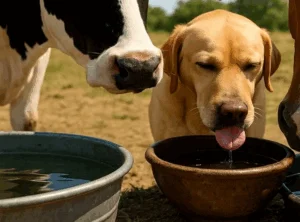 Animalele pot muri din cauza căldurii. ANSA cere măsuri urgente de protecție